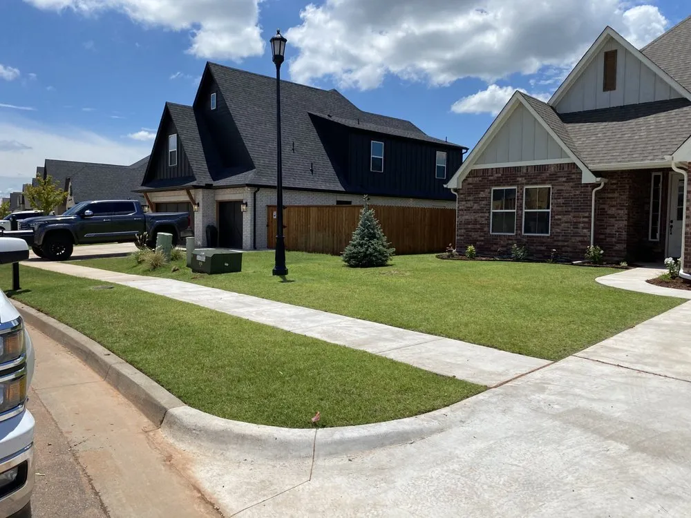 Top-rated garden landscaping in Midwest City, OK by GMT Lawn Solution