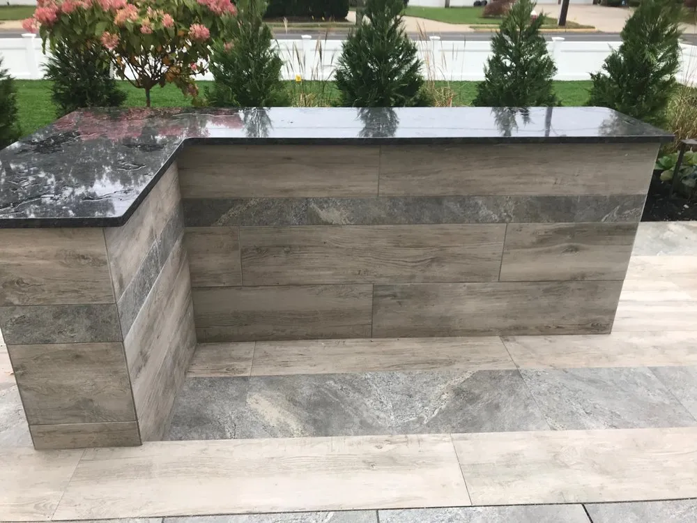 Custom outdoor landscaping in Toms River, NJ by GMX Landscaping
