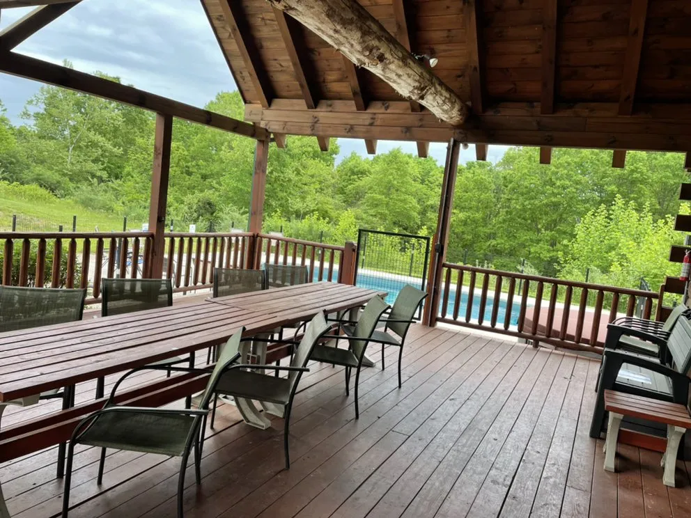 Custom garden landscaping with custom design in Logan, OH by GN & Sons Cabin & Lawn Care