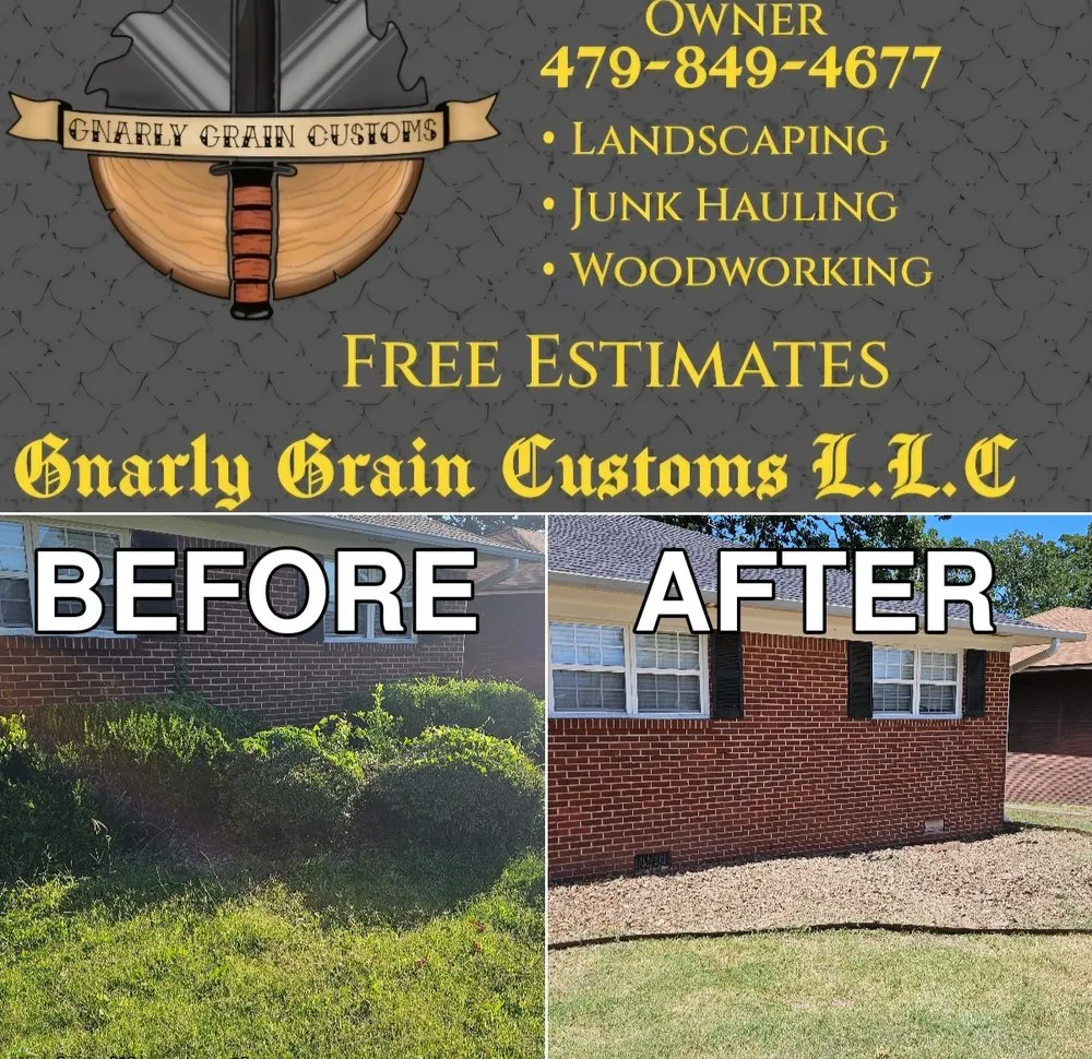 Custom landscaping services experts serving Greenwood, AR - Gnarly Grain Customs
