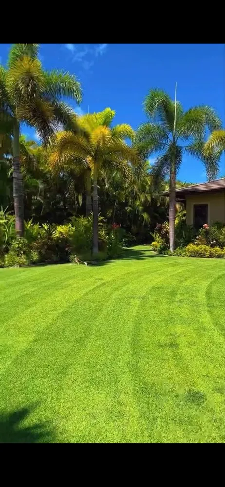 Custom outdoor landscaping experts serving Maui, HI - GnG Lawn Care