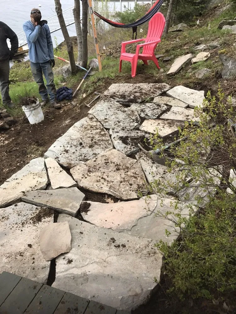 Trusted yard cleanup service for outdoor upgrades in Falmouth, ME by Gnome Landscapes, Design, Masonry & Maintenance