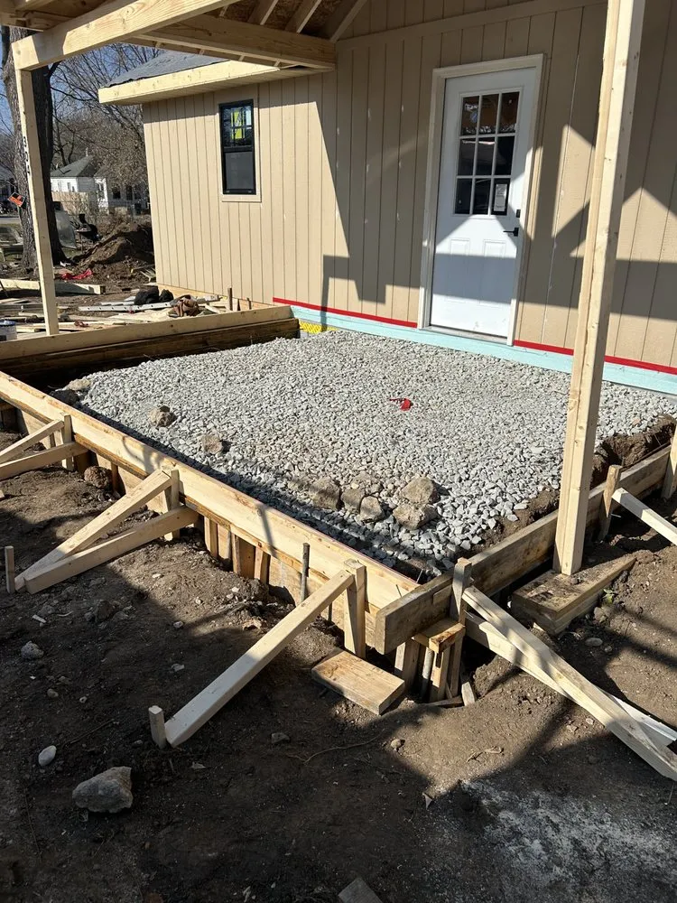 Custom yard maintenance for outdoor upgrades in Anderson, IN by GO Concrete & Patios