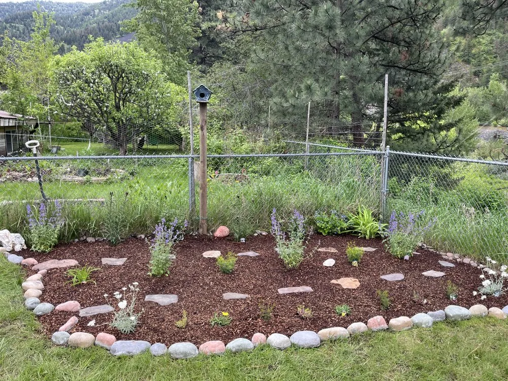 Custom landscape installation in Kalispell, MT by Go Green
