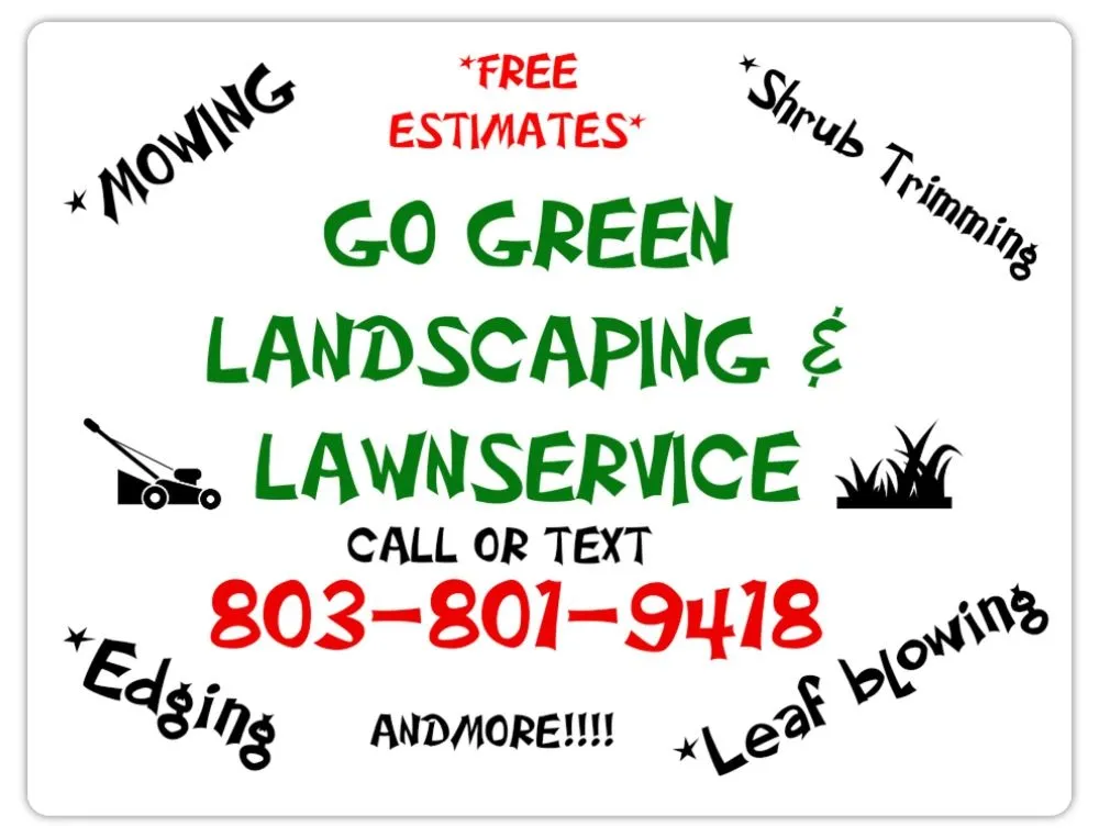 Professional residential landscaping with custom design in Ridgeway, SC by Go Green Landscape & LawnCare