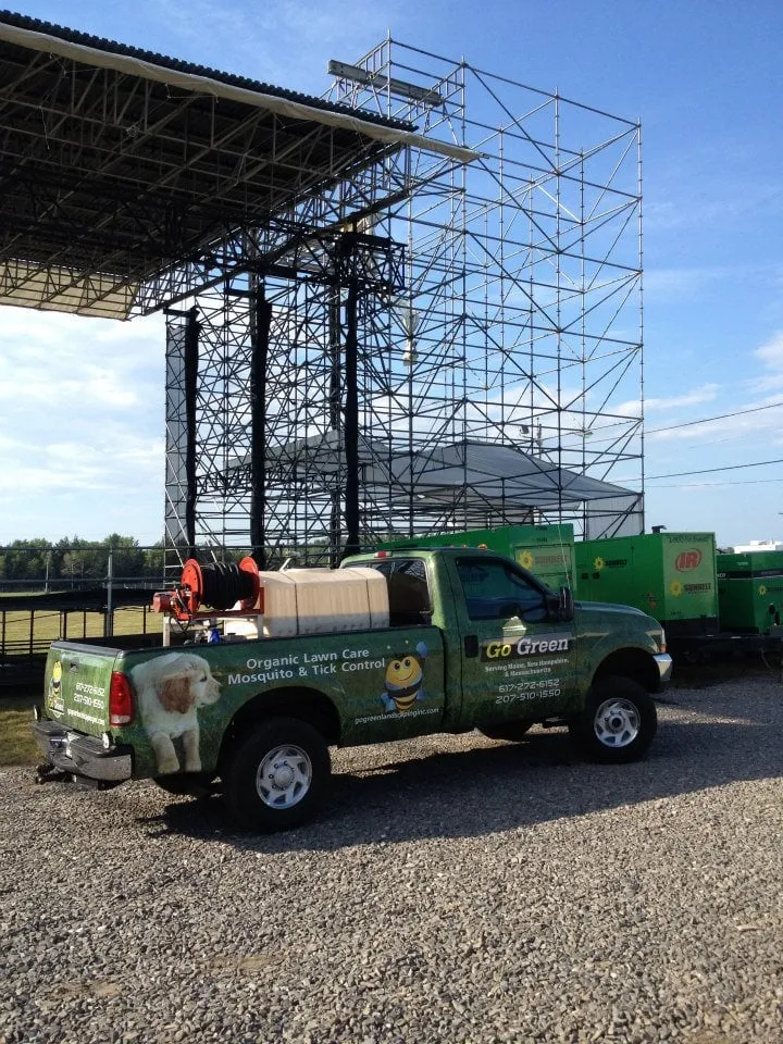 Professional lawn mowing service with custom design in Scarborough, ME by Go Green Landscaping