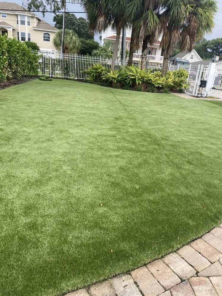 Affordable outdoor landscaping for residential properties in Clearwater, FL by Go Green Lawn Care