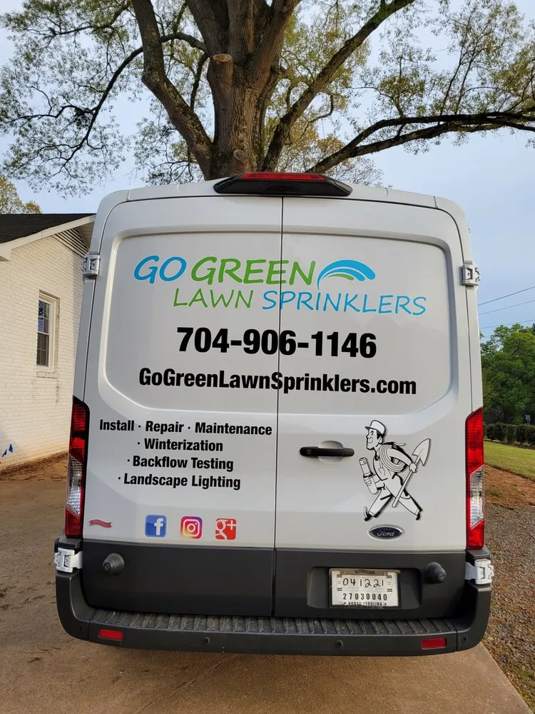 Trusted garden landscaping with custom design in Fort Mill, SC by Go Green Lawn Sprinklers