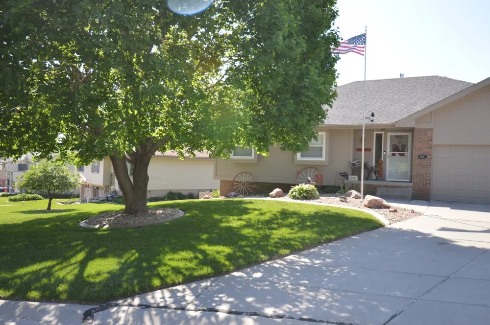 Local landscape design in Louisville, NE by Go Green Lawns