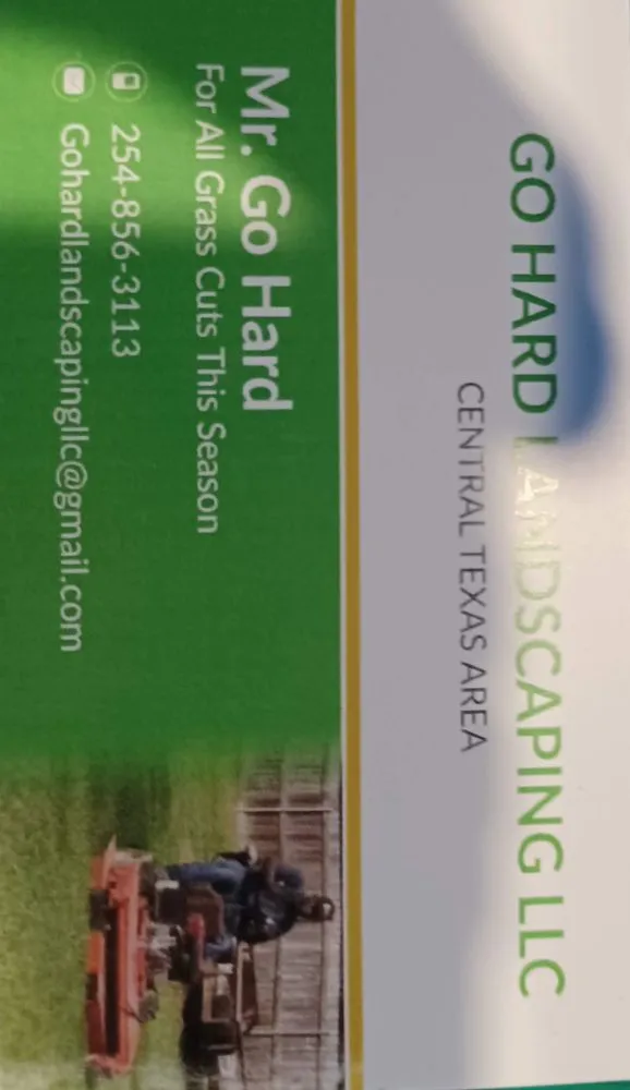 Reliable lawn care service for year-round maintenance in Temple, TX by Go Hard Landscaping