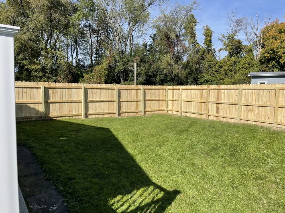 Professional yard cleanup service for homes in Sherrill, NY by Go-key Land Improvements