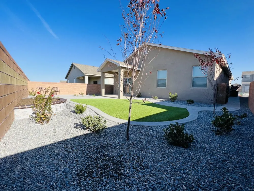 Local landscape installation in Albuquerque, NM - Go Landscape
