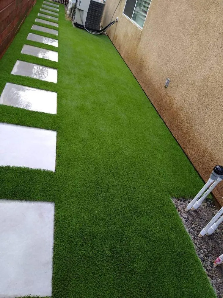 Custom landscaping services for homes in Huntington Beach, CA by Go Turf Artificial Grass & Pavers