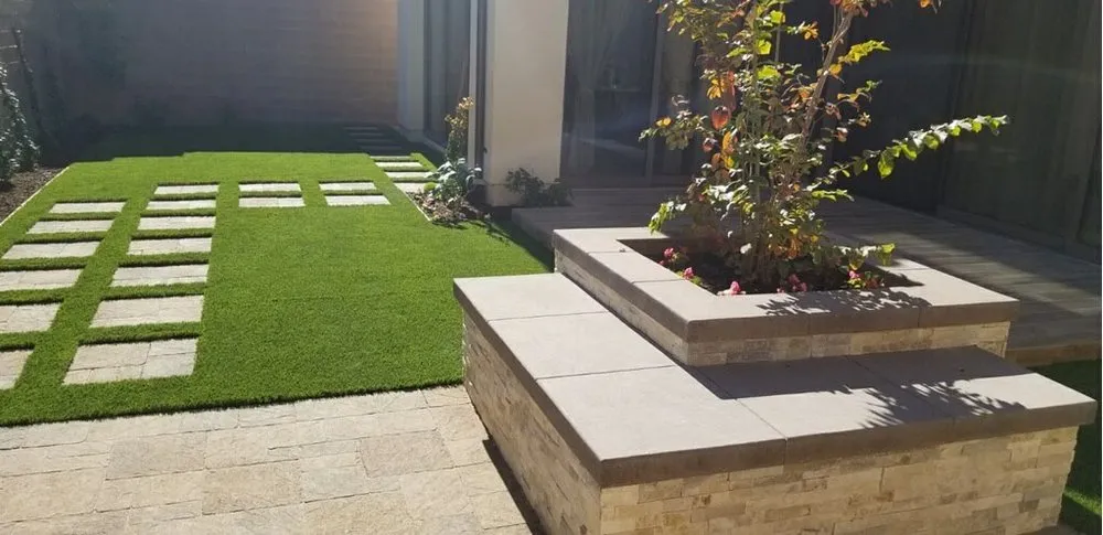Custom yard maintenance in Huntington Beach, CA by Go Turf Artificial Grass & Pavers