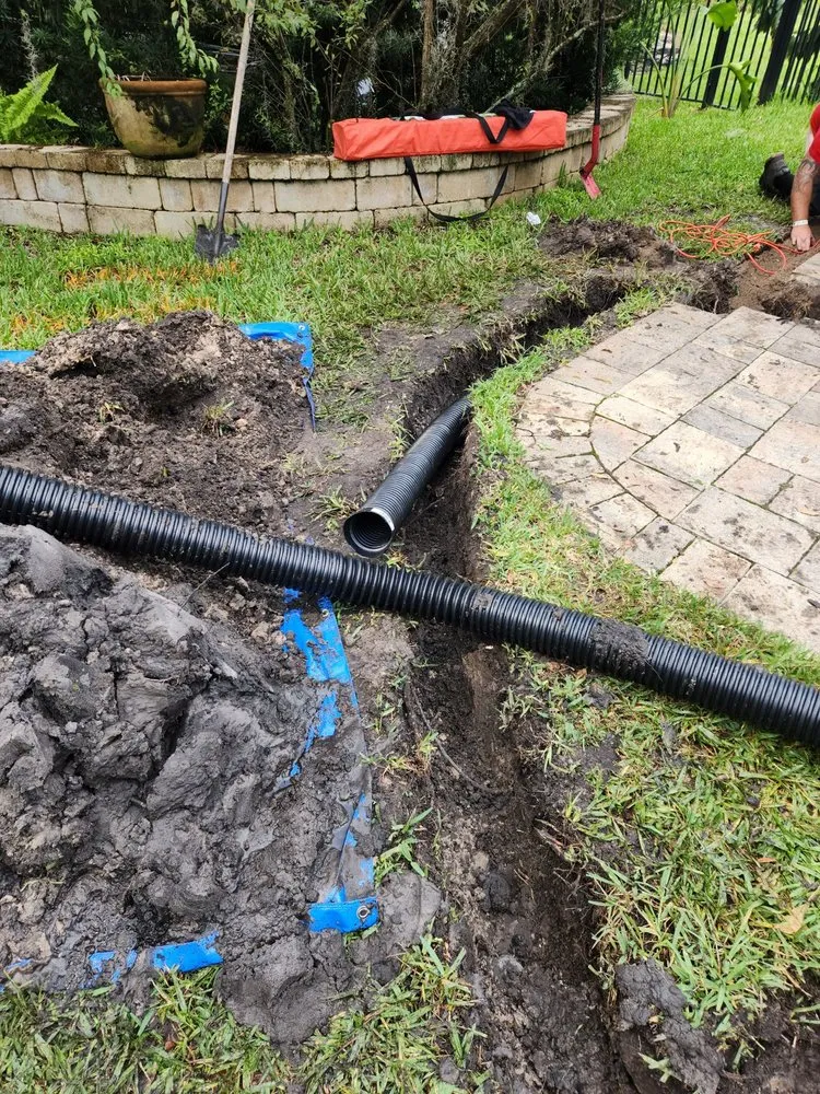 Local yard maintenance with custom design across Orlando, FL - Go with the Flow Drainage & Landscaping