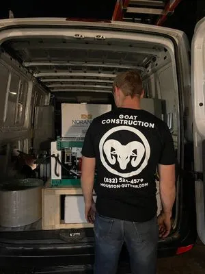 Goat Construction Logo