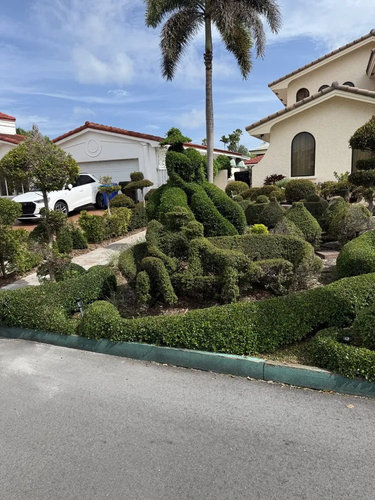 Affordable landscape design for residential properties in Fort Lauderdale, FL by Goat Landscaping
