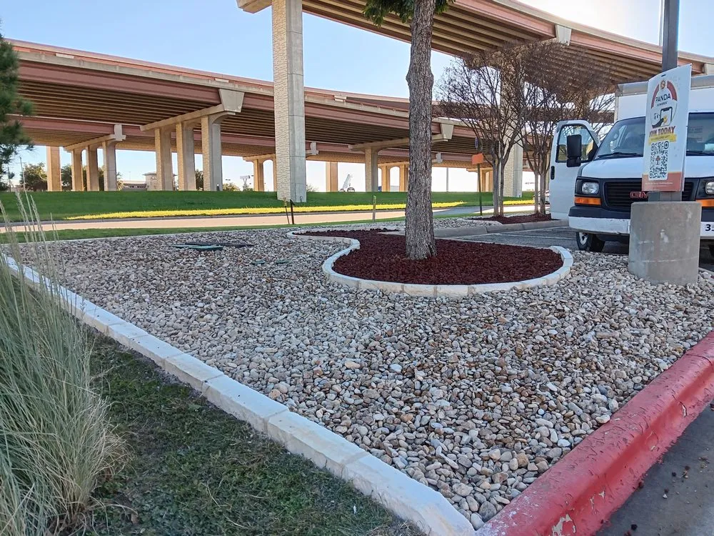 Custom outdoor landscaping in Austin, TX - Goat Lawn Services