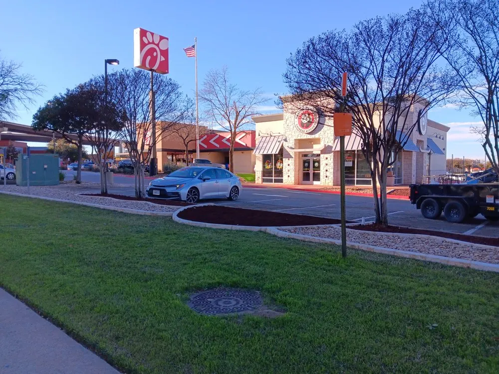 Custom lawn mowing service in Austin, TX by Goat Lawn Services