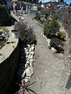 GOATED Landscaping Logo