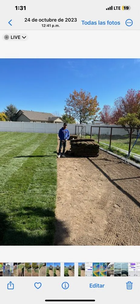 Custom lawn mowing service for outdoor upgrades in Las Cruces, NM by Godinez Landscaping