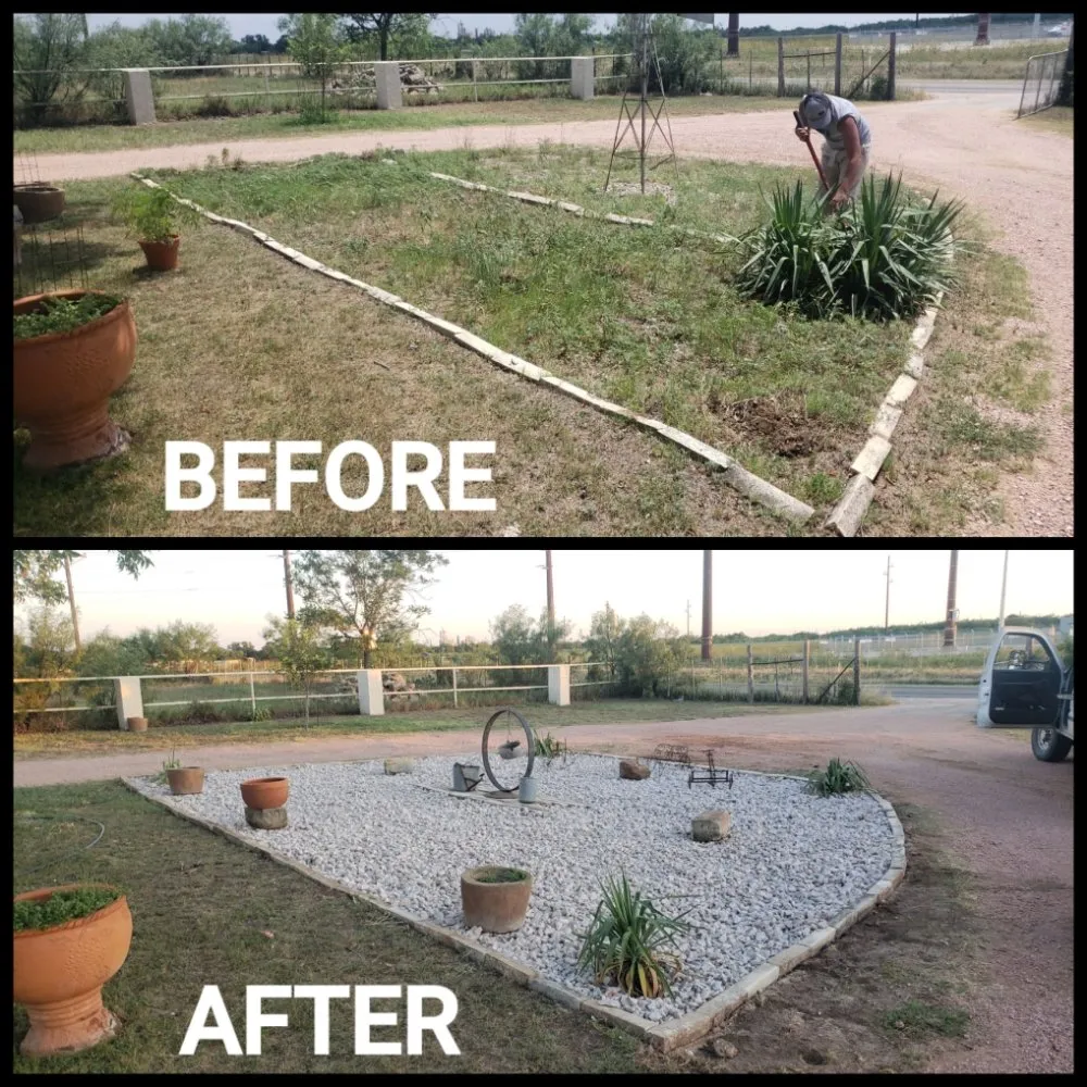 Reliable landscape installation in Brady, TX - Godly Lawn Care
