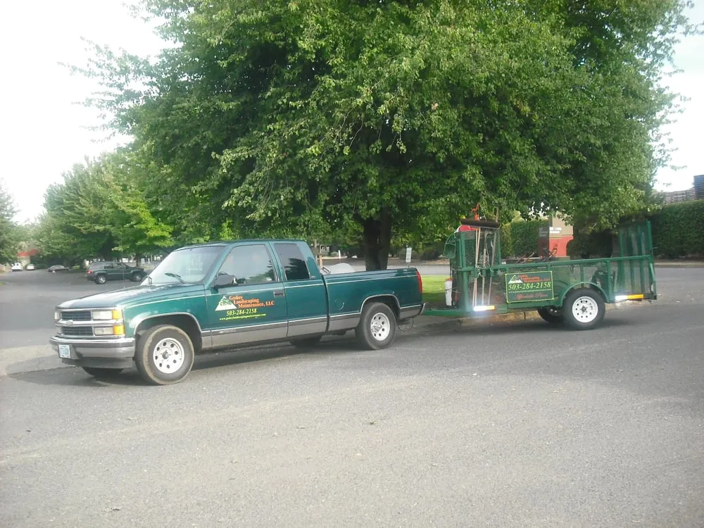 Trusted lawn mowing service with custom design in Portland, OR by Godoy Landscaping Maintenance