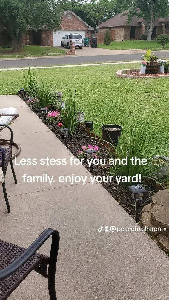 Trusted landscape design for beautiful yards in Harker Heights, TX by God's Country Lawn Services