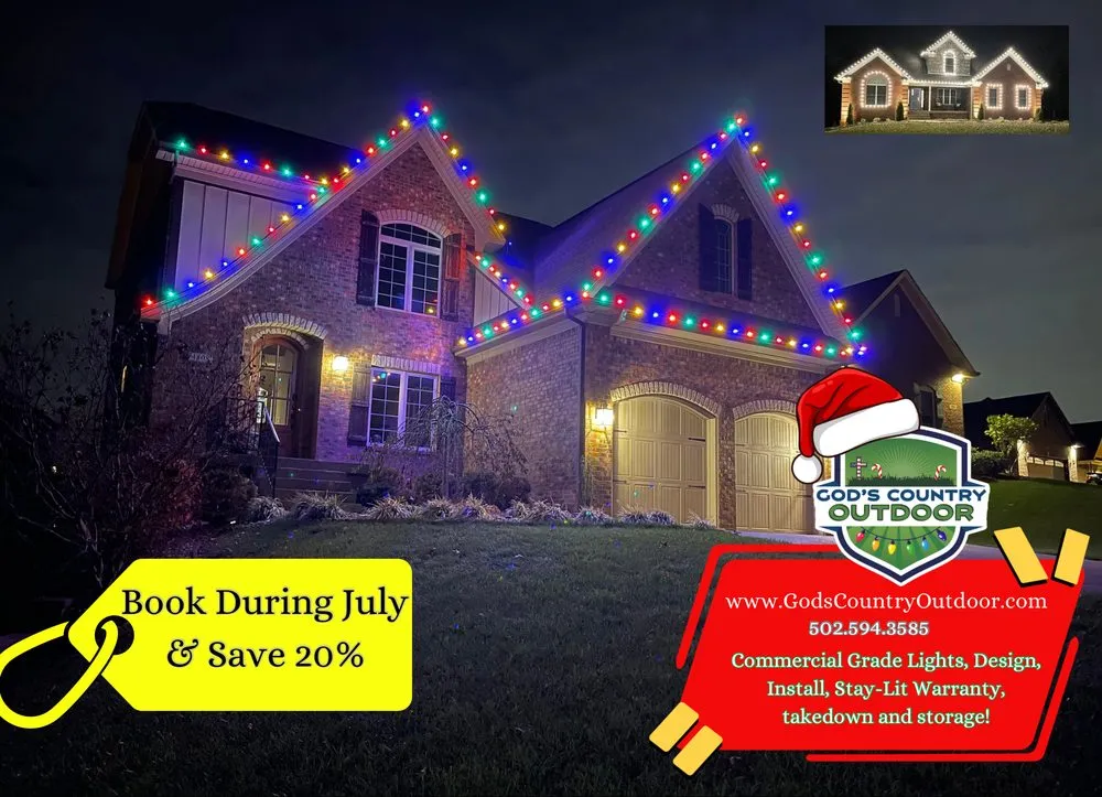 Trusted landscape design in Mount Washington, KY by God's Country Outdoor Services