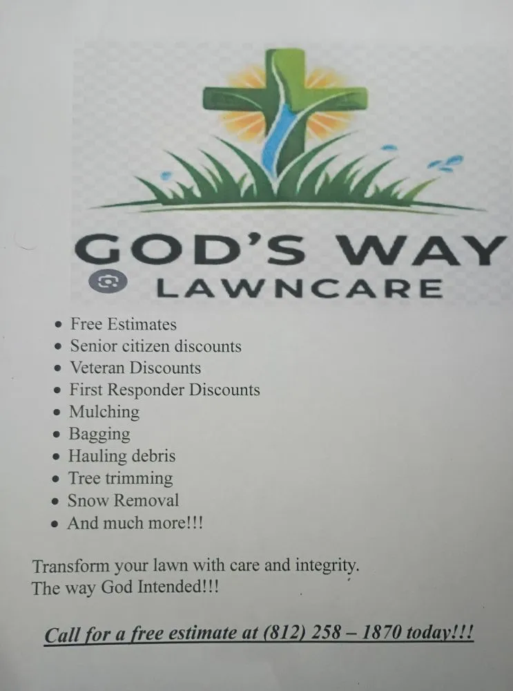 Top-rated lawn care service in Evansville, IN by Gods Way Lawncare