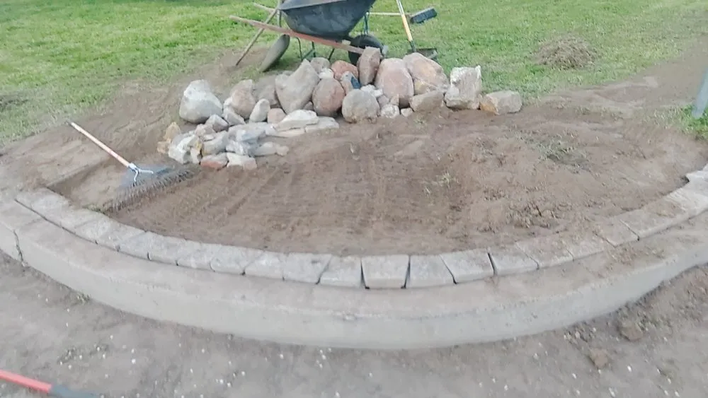 Local landscape installation in Redding, CA by Godsgift Landscaping