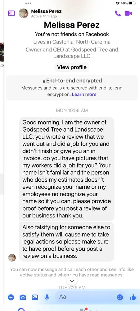 Top-rated yard cleanup service in Gastonia, NC - Godspeed Tree and Landscape