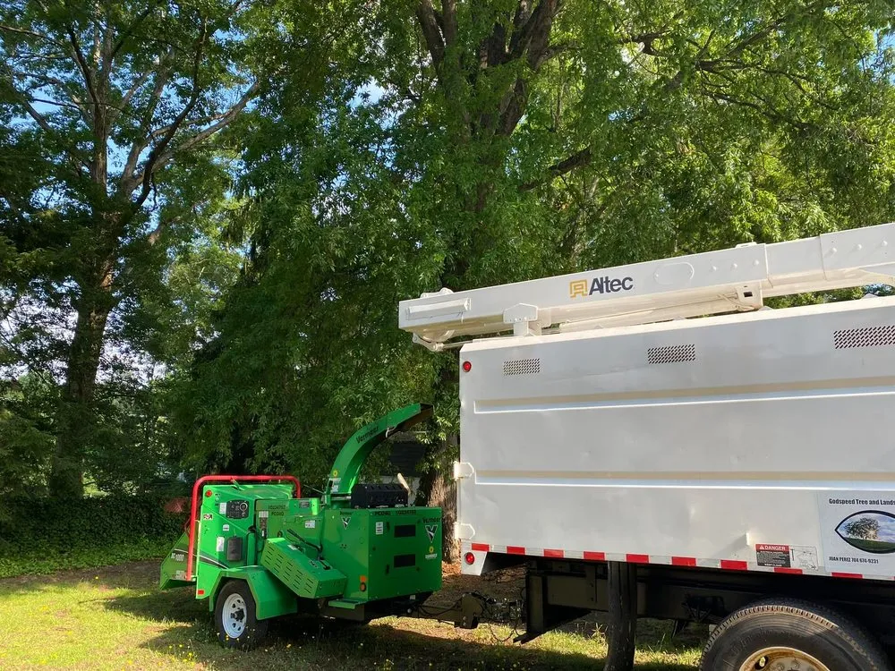 Custom landscape design for residential properties in Gastonia, NC by Godspeed Tree and Landscape