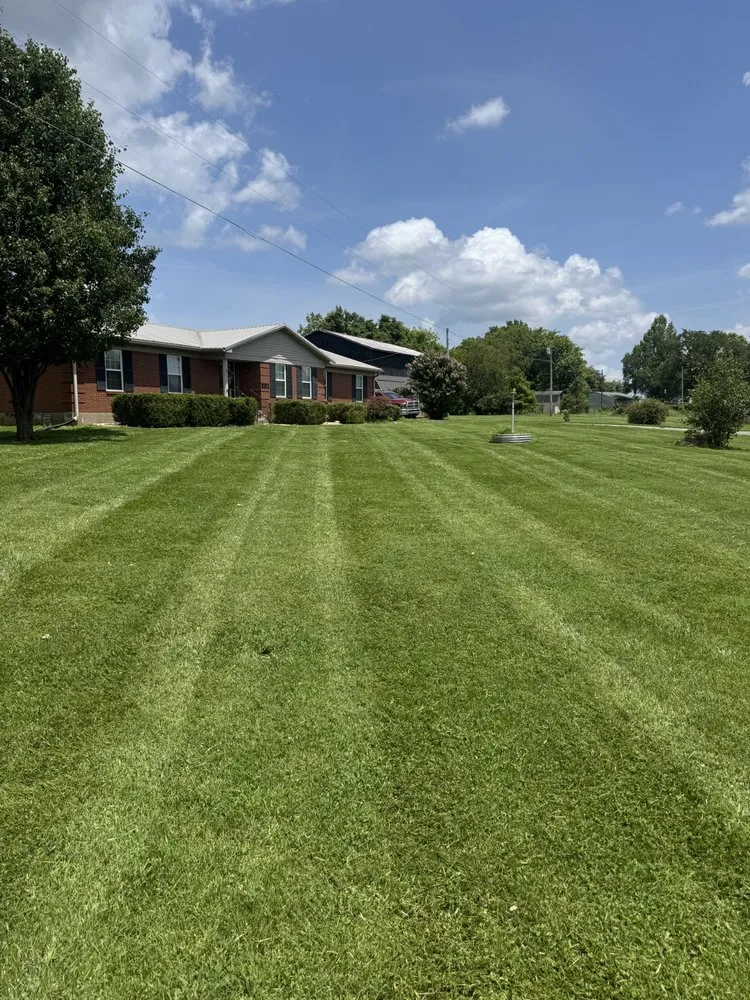 Affordable landscape design for residential properties in Shepherdsville, KY by Goff's Lawn Care