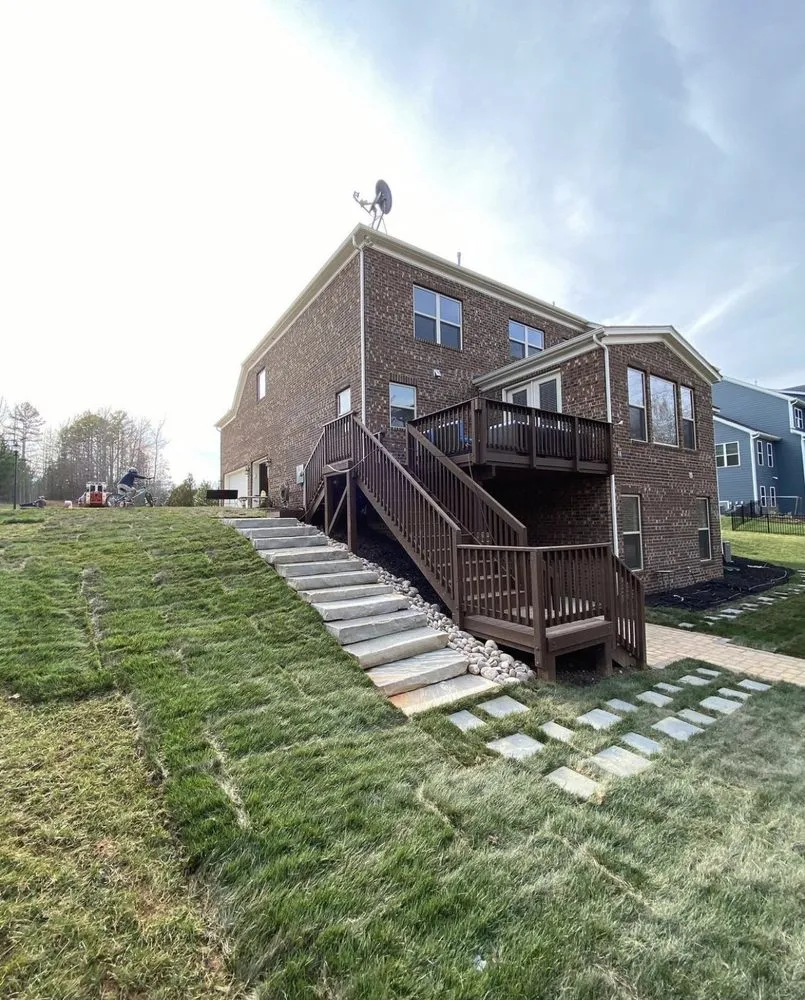 Professional lawn care service for residential properties in Fort Mill, SC by GoGreen Hardscapes