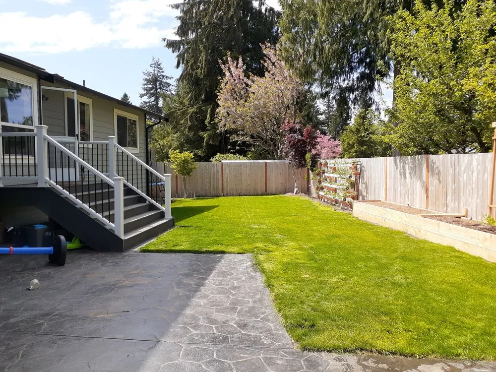 Trusted yard cleanup service with custom design in Kirkland, WA by GoGreen Landscaping