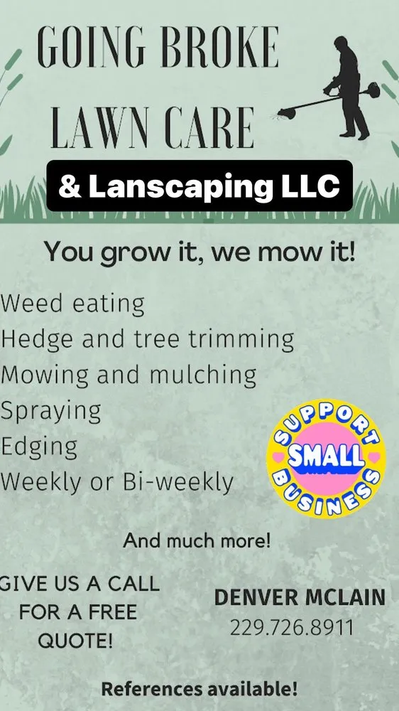 Professional garden landscaping for outdoor upgrades across Blakely, GA - Going Broke Lawn Care