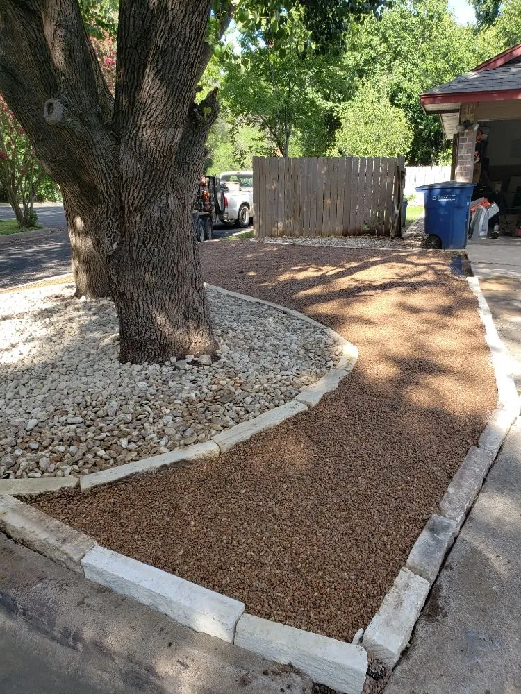 Custom residential landscaping for year-round maintenance across Del Valle, TX - Going Green Landscaping Co.