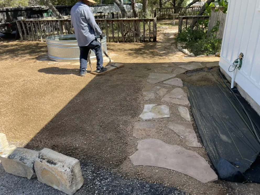 Affordable outdoor landscaping in Del Valle, TX - Going Green Landscaping Co.