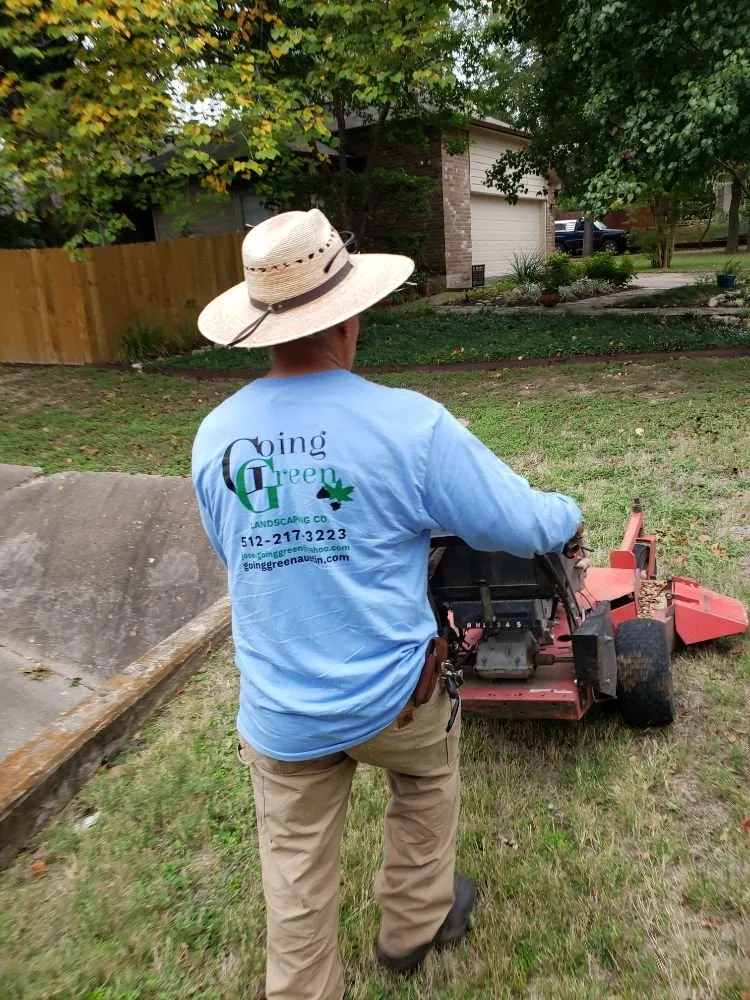 Affordable landscaping services experts serving Del Valle, TX - Going Green Landscaping Co.