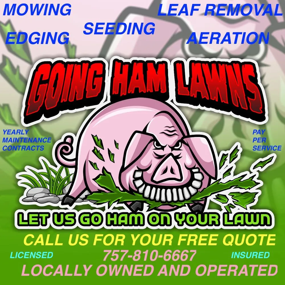 Local lawn care service in Smithfield, VA by Going Ham Lawns