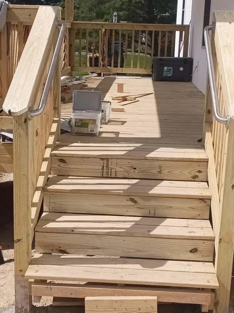 Expert landscape design in Mount Hope, WV by Gold and Black Lawn Care and Construction