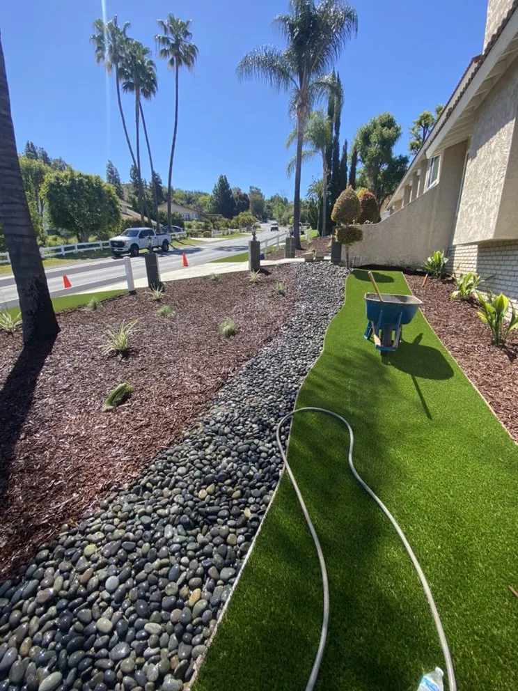 Reliable lawn care service with custom design in Orange, CA by Gold Coast Landscaping