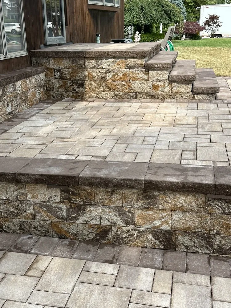 Expert landscaping services for homes across Old Bethpage, NY - Gold Coast Pavers