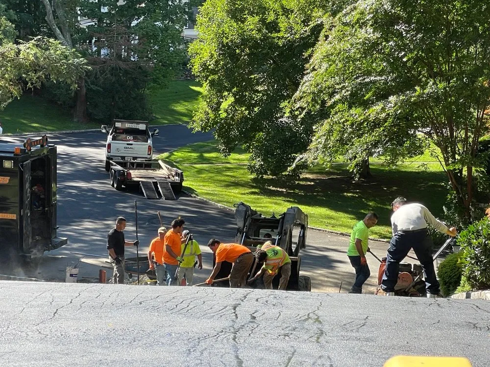 Professional outdoor landscaping in Old Bethpage, NY by Gold Coast Pavers