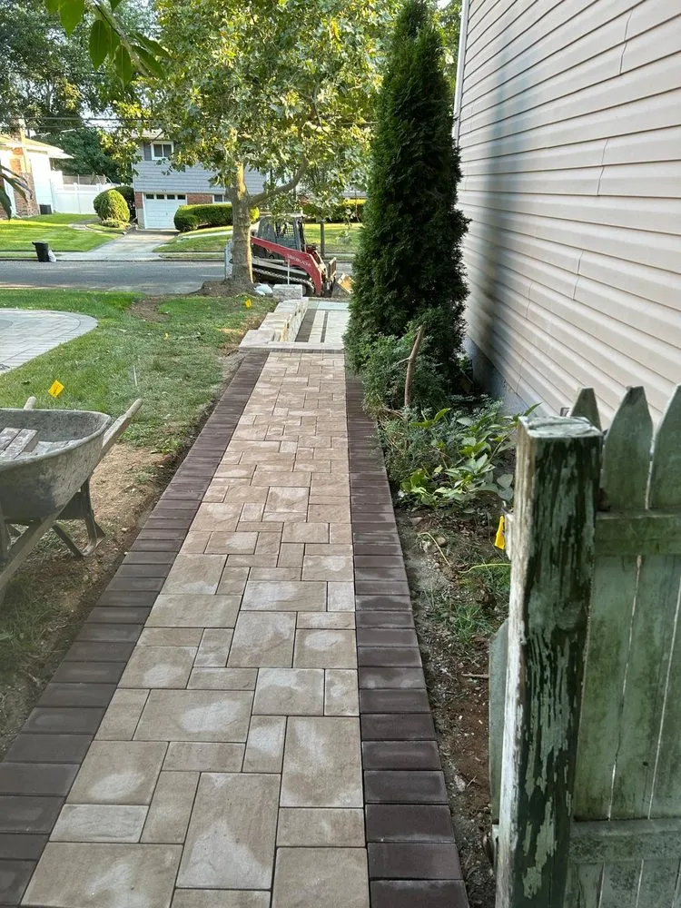 Expert landscape installation experts serving Old Bethpage, NY - Gold Coast Pavers