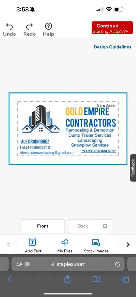 Affordable residential landscaping in Perry, OH by Gold Empire Contractors