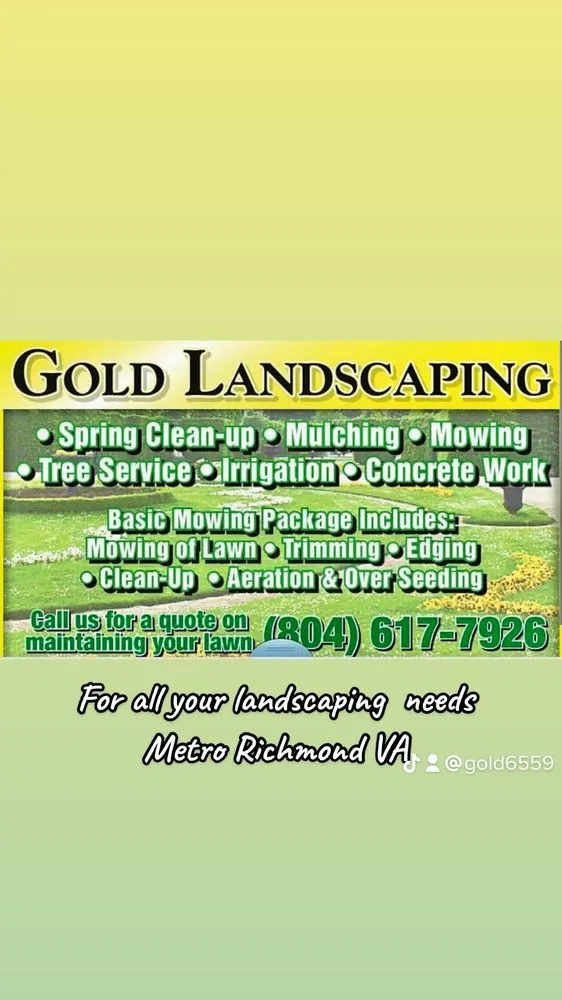 Custom landscape design in Richmond, VA - Gold Landscaping