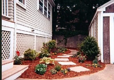 Expert garden landscaping for outdoor upgrades in Needham, MA by Gold Landscaping Service