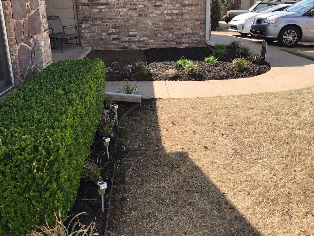 Custom lawn mowing service in Glenpool, OK by Gold Rush Haul & Mow